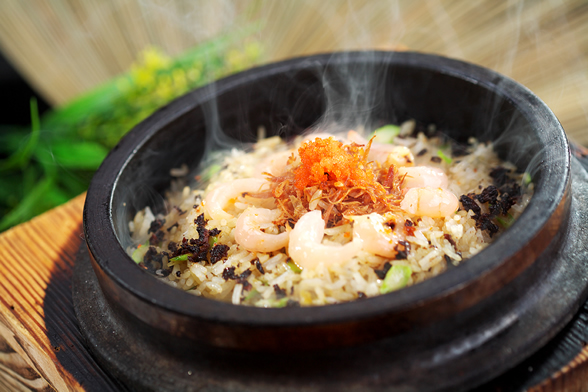石锅梅菜炒饭
